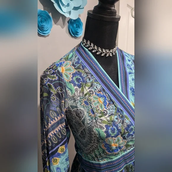 HALE BOB Veronika Wrap Dress ✨ - Picture 7 of 13